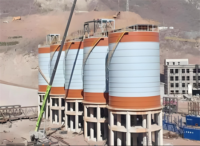 元谋高架钢板仓