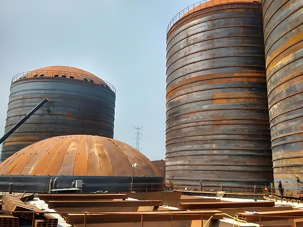 元谋焦粉钢板仓